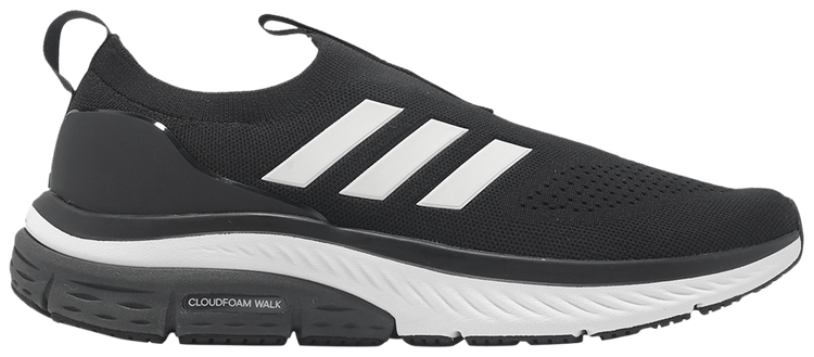 Adidas Cloudfoam Walk Sock Black White Carbon