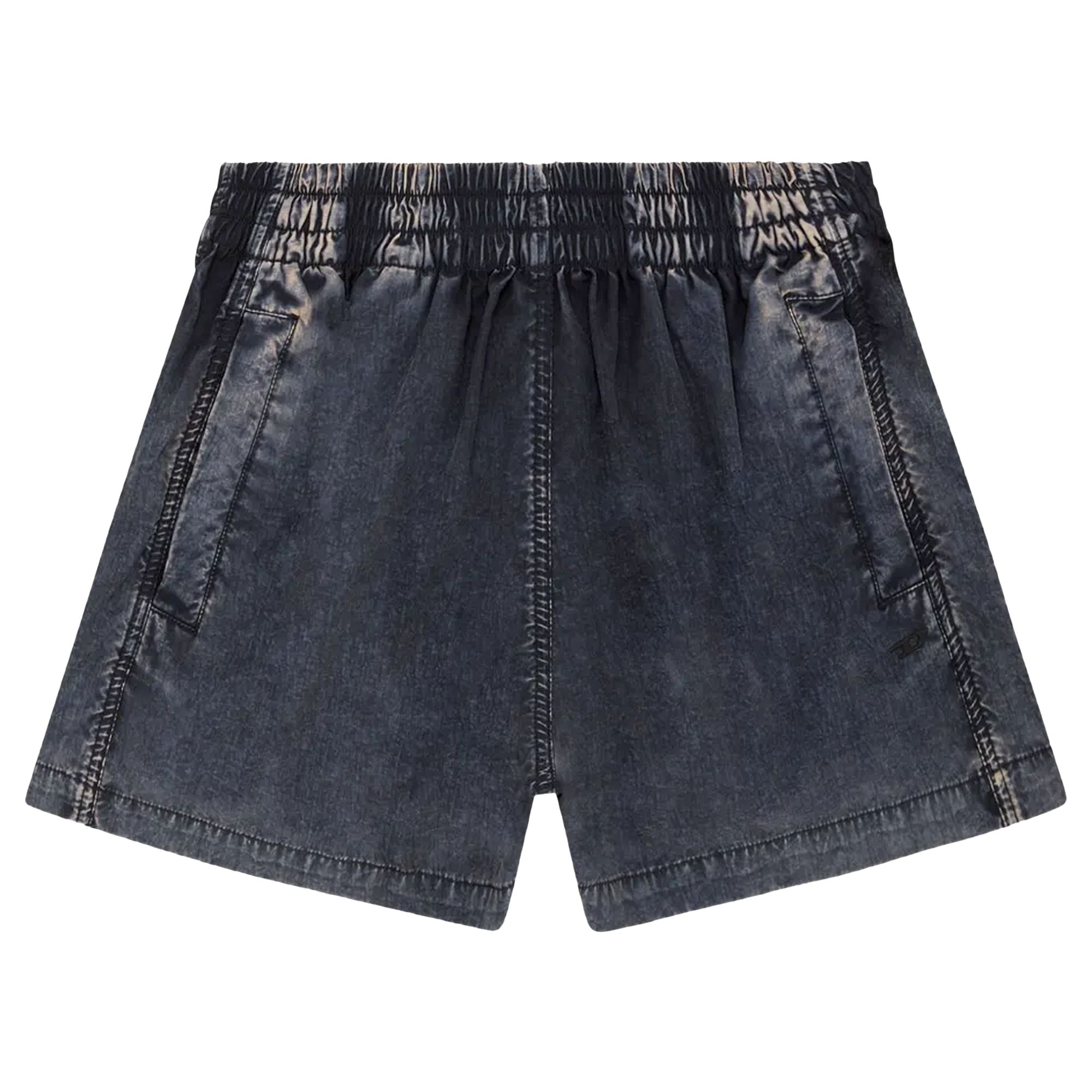 Pre-owned Diesel S-ound Shorts 'black/denim' | Women's Size 38