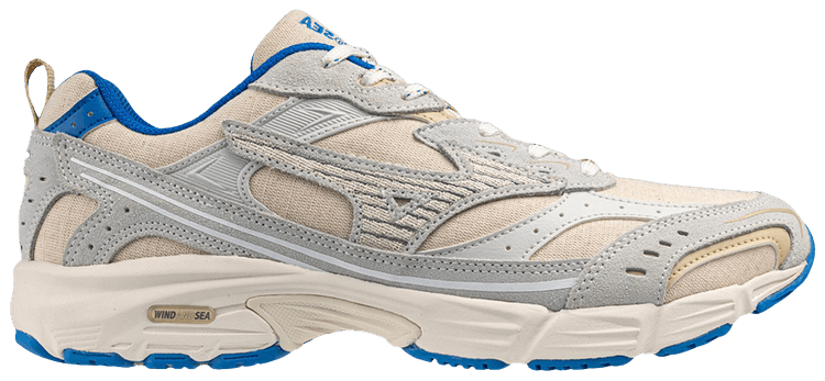 WIND AND SEA x Mizuno MXR OG Mojave Desert Directoire Blue