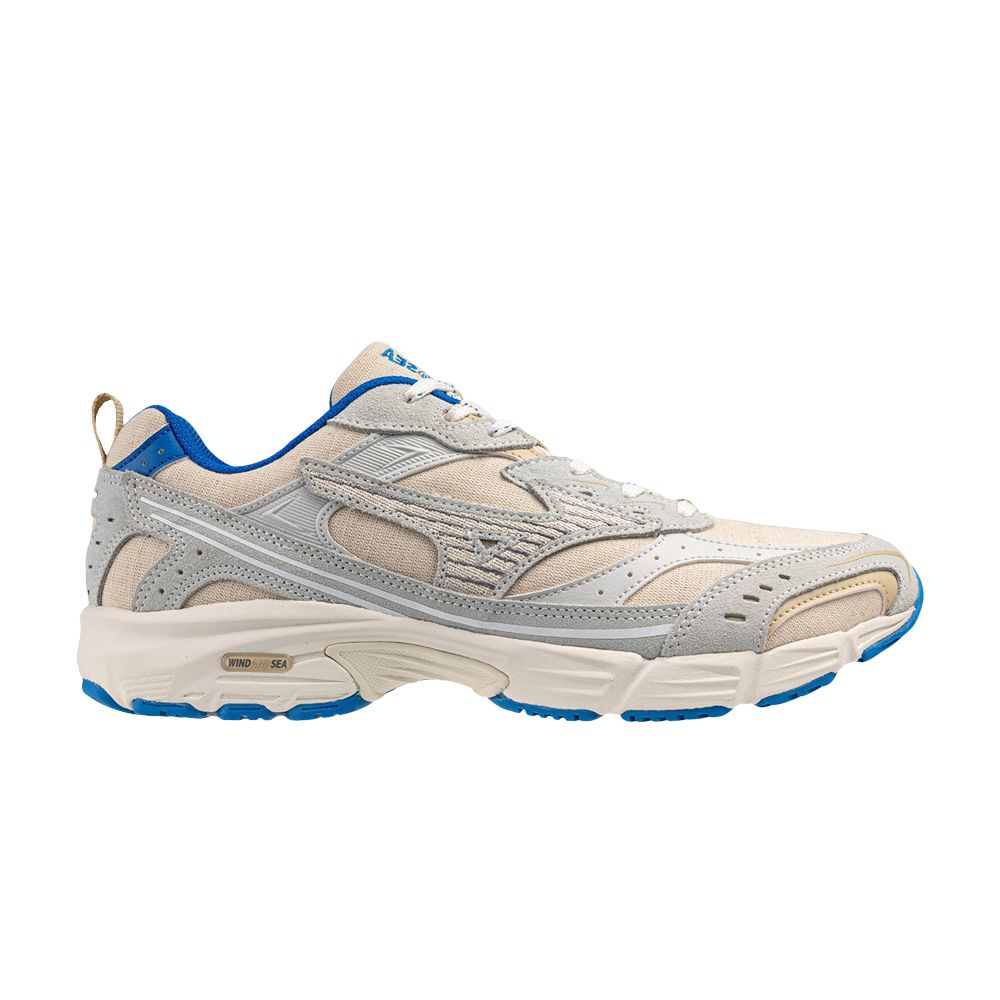 Pre-owned Mizuno Wind And Sea X Mxr Og 'mojave Desert Directoire Blue' | Cream | Men's Size 6.5 In White