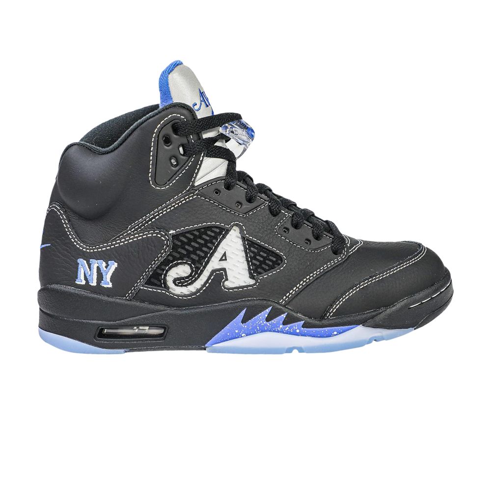 Pre-owned Air Jordan Awake Ny X 5 Retro 'black Racer Blue' | Men's Size 8