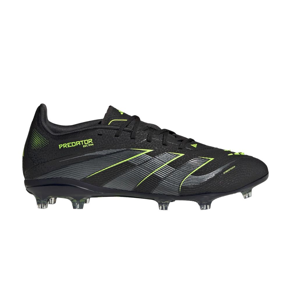 adidas Predator Elite FG K 'Electric Stealth Pack' | Black | Kid's Size 4 - JI1177