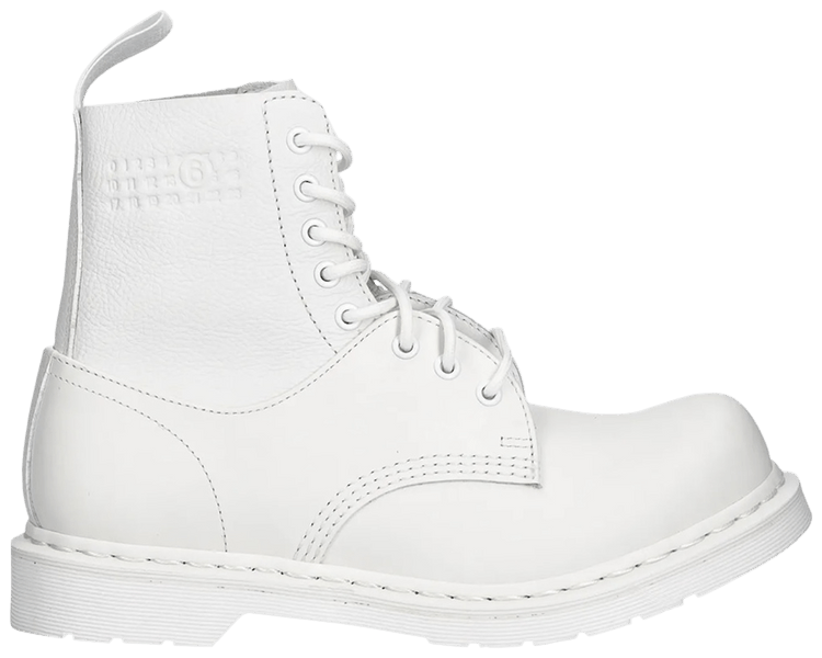 MM6 Maison Margiela x Dr Martens 1460 Twisted and Reimagined White