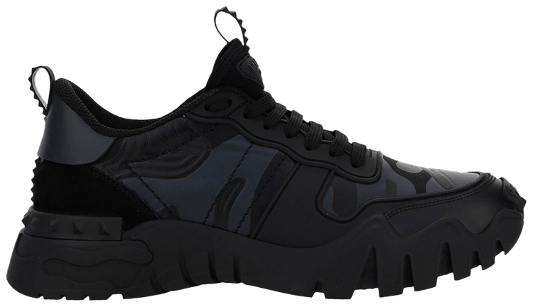 Valentino Rockrunner Plus Camo   Black