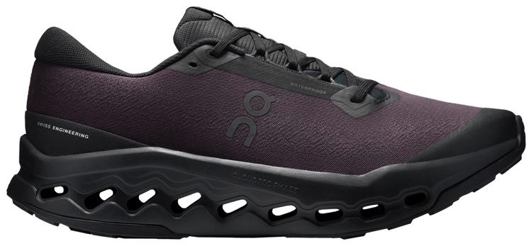 ON Cloudsurfer Trail 2 Waterproof Triple Black
