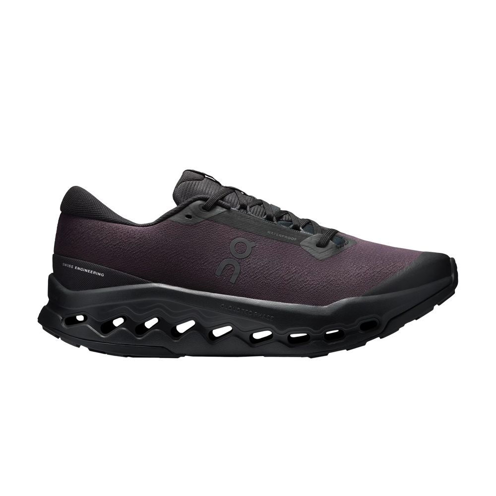Pre-owned On Cloudsurfer Trail 2 Waterproof 'triple Black' | Men's Size 8.5