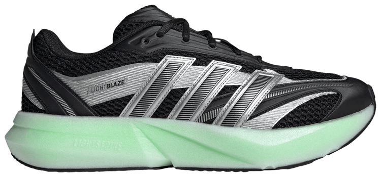 Adidas Lightblaze Glow Black Silver Metallic