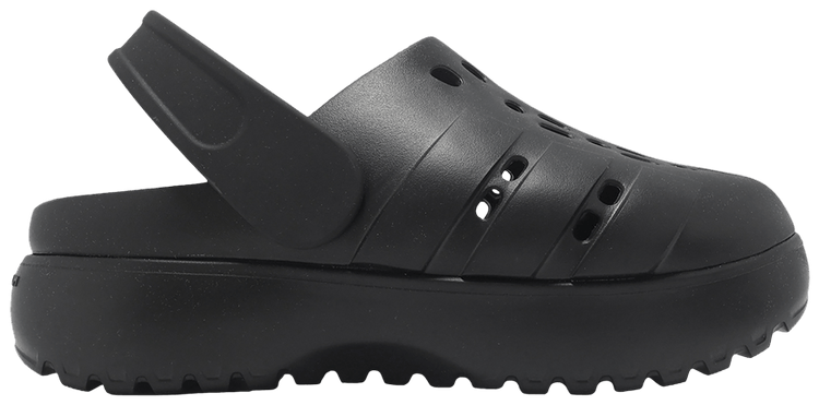 ◆ ADIDAS ◆ Adilette Platform Clog / JP9577 WMNS) adidas Adilette Clog Platform 'Black' JP9577