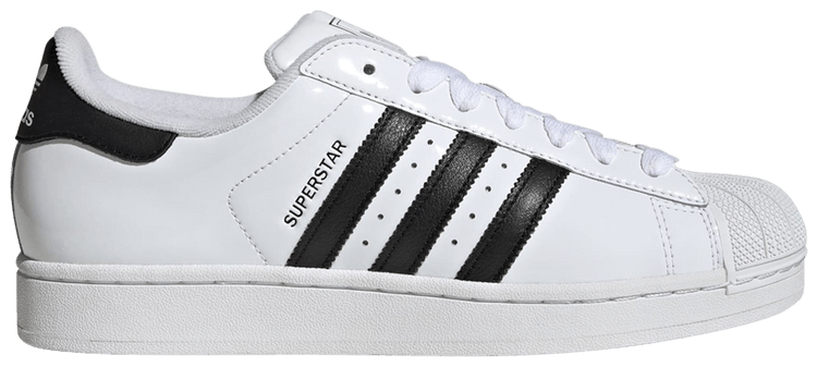 adidas Superstar 2 White Black Patent