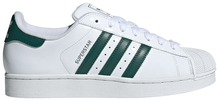 Adidas Superstar 2 White Collegiate Green