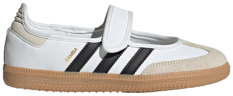 Adidas Samba Jane J White Alumina Gum