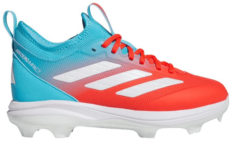 Adidas Adizero Impact TPU J Candy Pack   Bright Cyan Bright Red