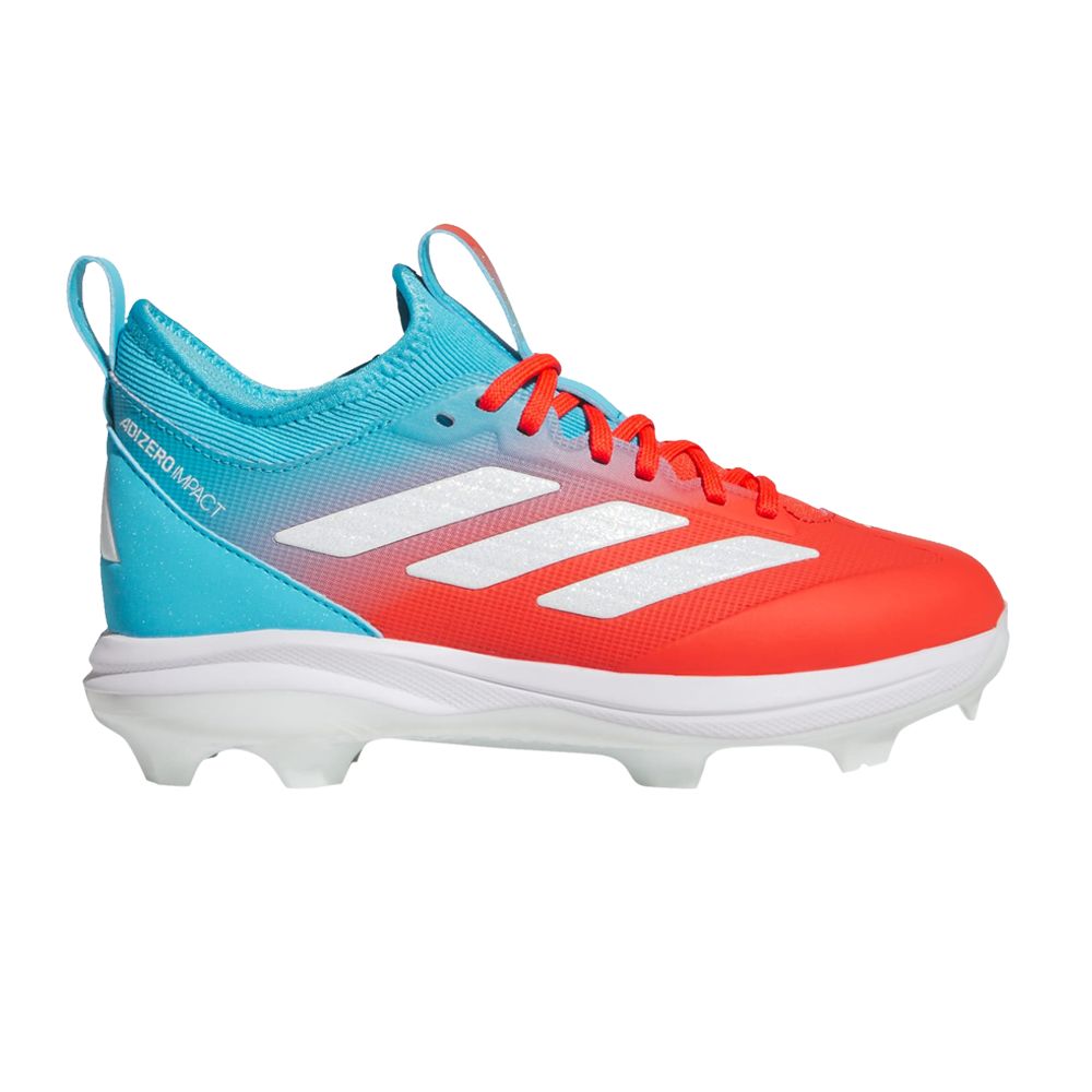 Pre-owned Adidas Originals Adidas Adizero Impact Tpu J 'candy Pack - Bright Cyan Bright Red' | Kid's Size 1.5