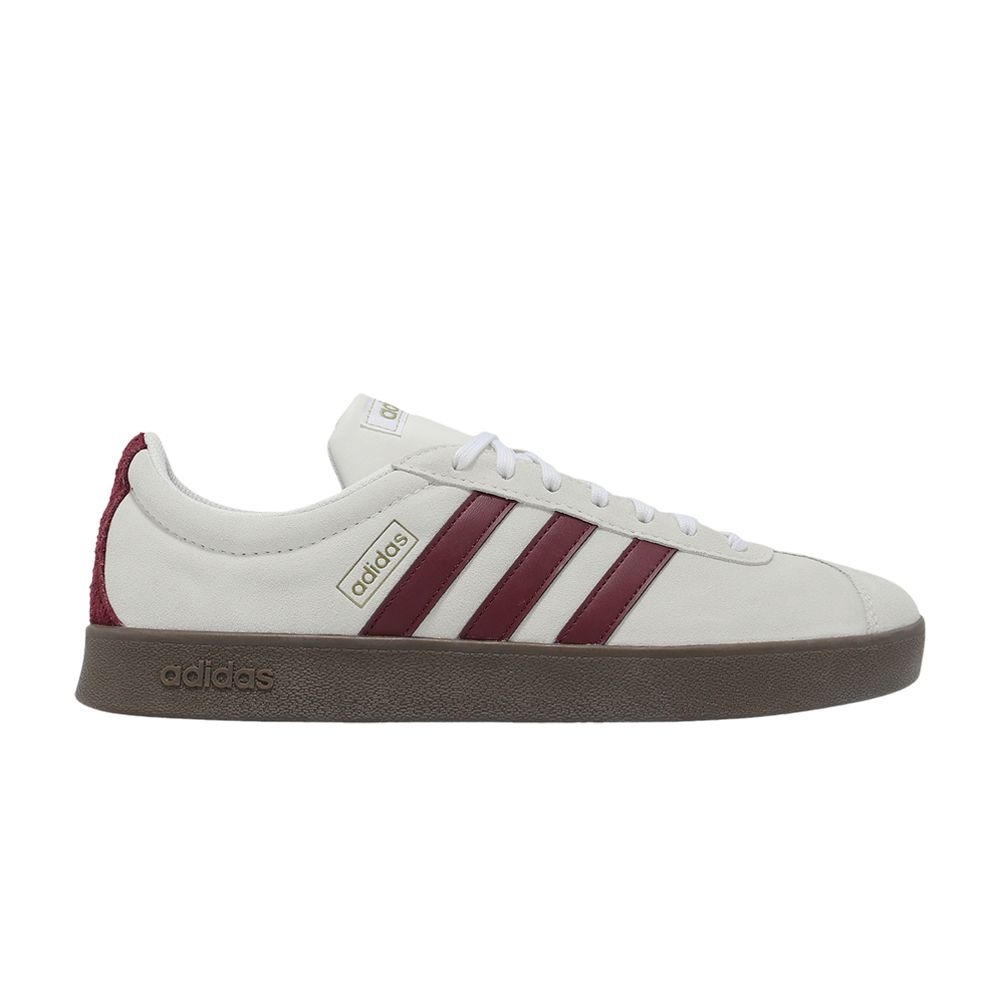 adidas VL Court 2.0 'Off White Shadow Red' | Cream | Men's Size 4 - JR8310
