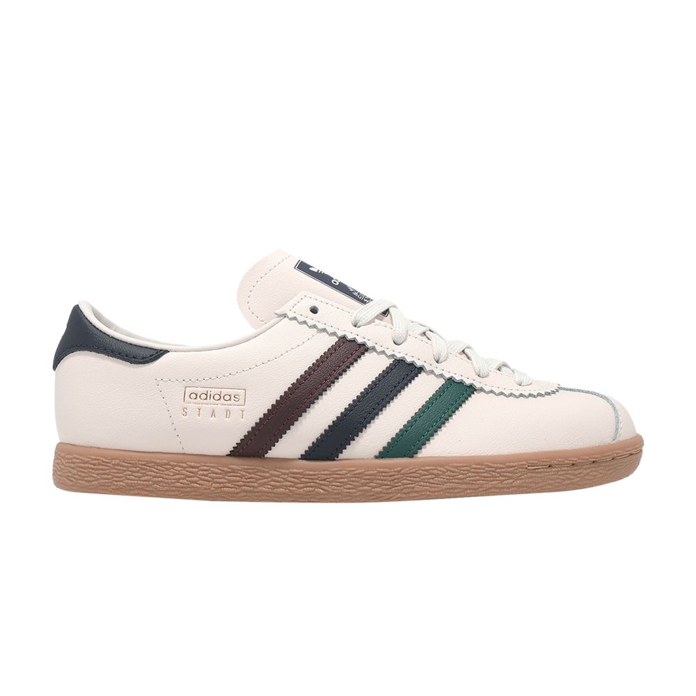 adidas Stadt 'Chalk White Maroon' | Cream | Men's Size 4 - JR8312
