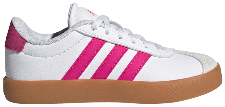 adidas VL Court 30 K White Shock Pink