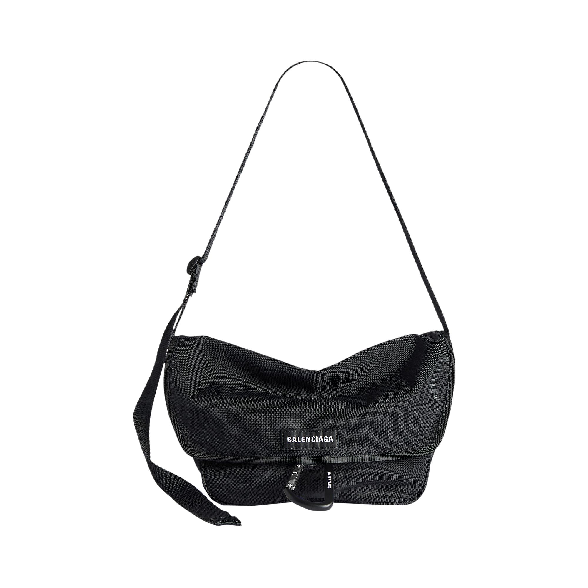 Pre-owned Balenciaga Explorer Flap Messenger Bag 'black' | Men's Size Onesize