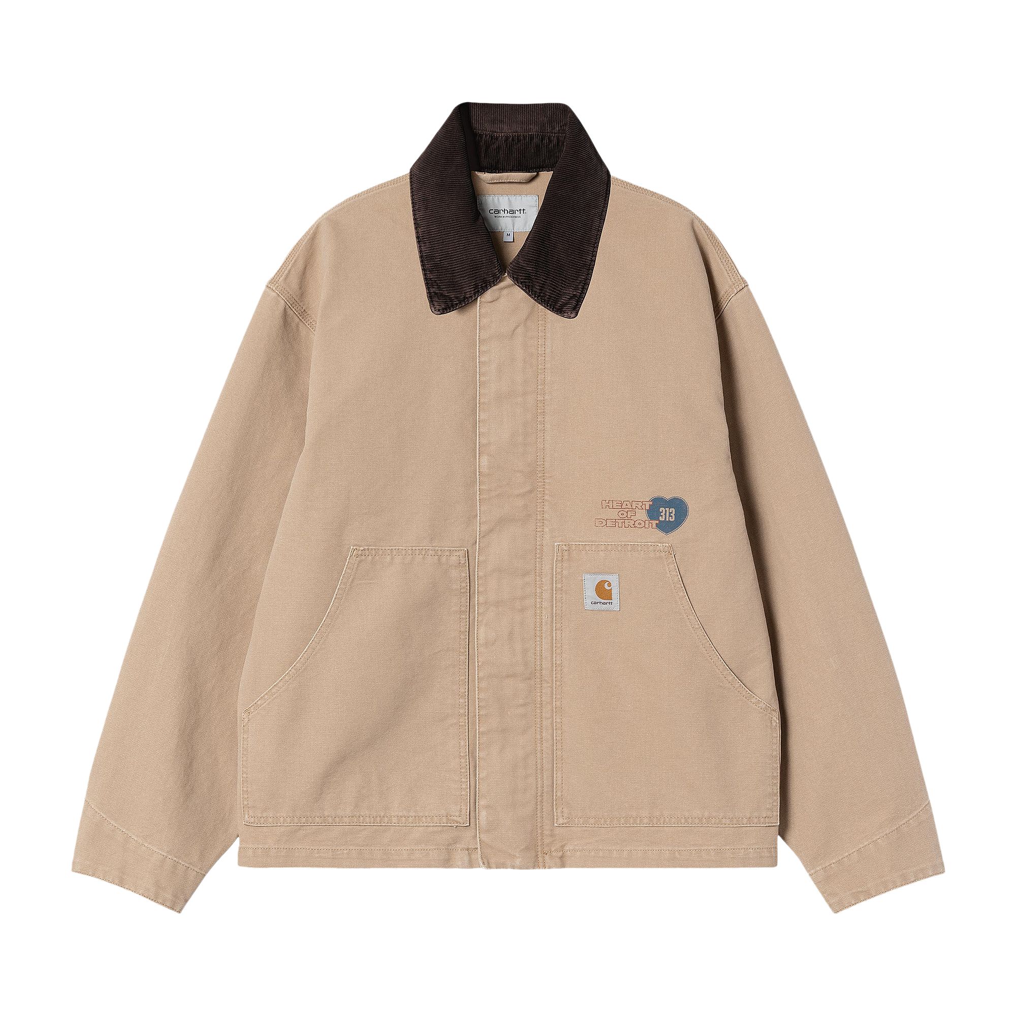 Pre-owned Carhartt Wip Og Arcan Graphic Jacket 'dusty Hamilton Brown/tobacco' | Men's Size S