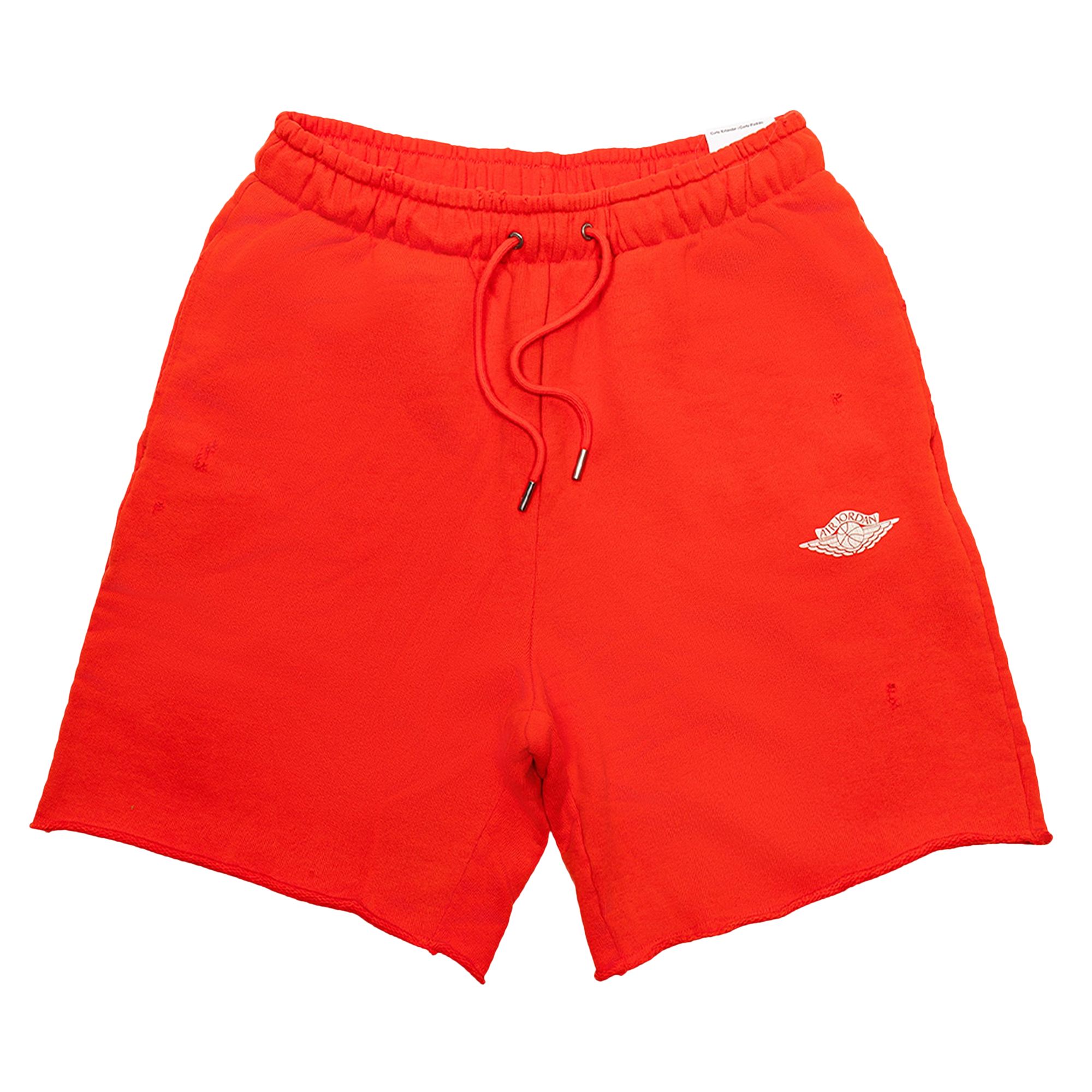 Pre-owned Air Jordan Rare Air French Terry Shorts 'chile Red/sail' | Men's Size Xl