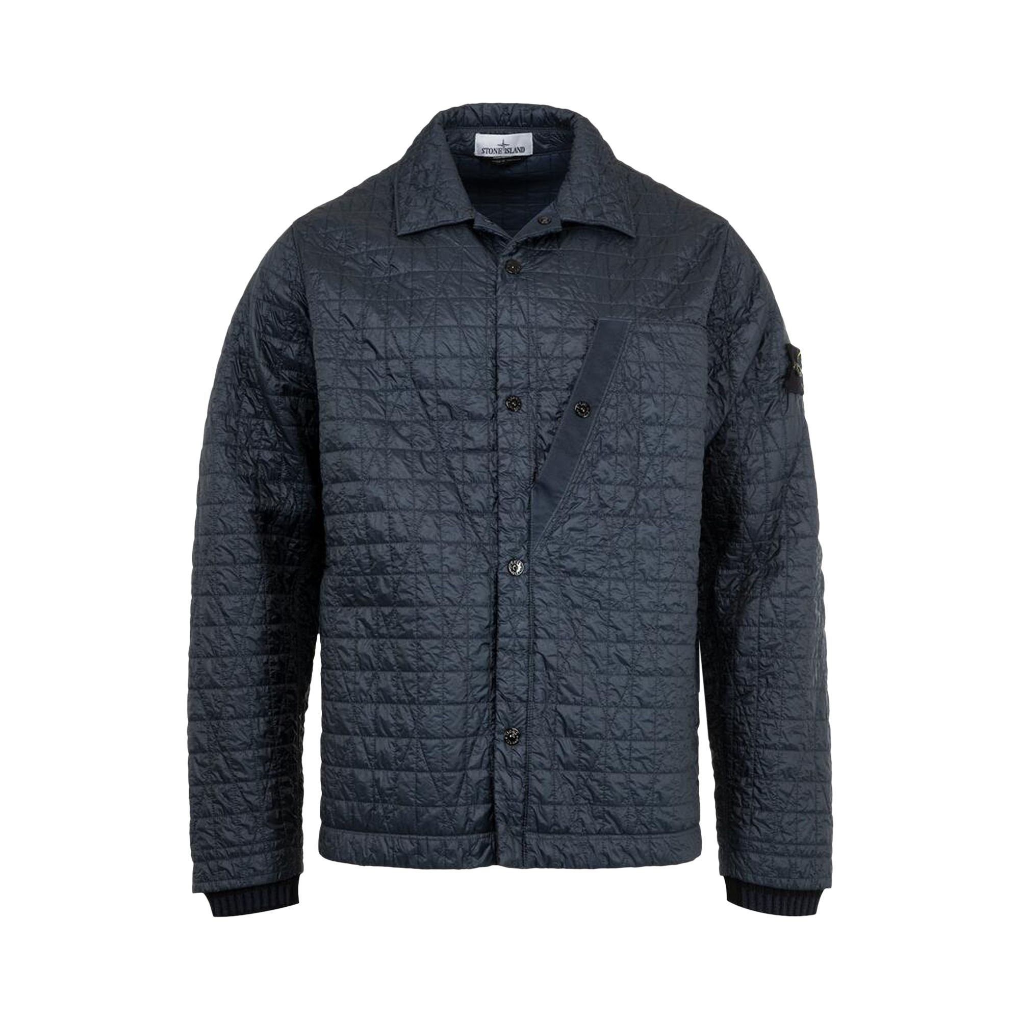 Pre-owned Stone Island Jacket 'ink' | Blue | Men's Size M