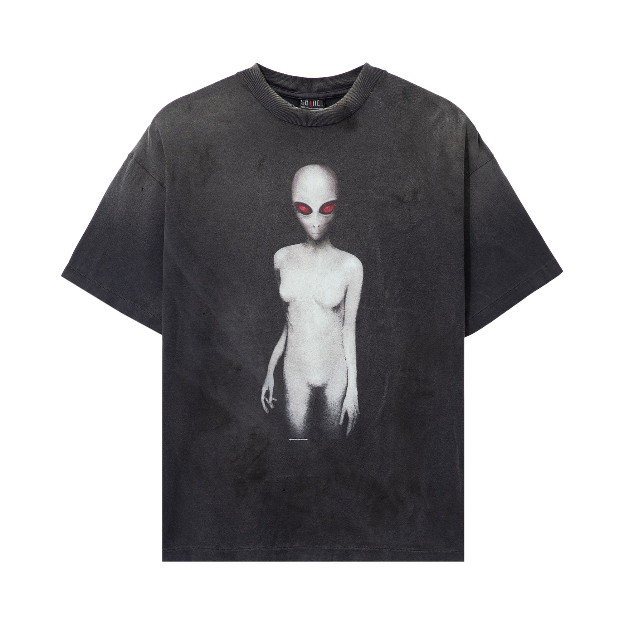Pre-owned Saint Mxxxxxx Alien Tee 'black' | Men's Size Xl