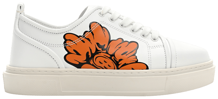 Shun Sudo x Christian Louboutin Adolon Junior Flat Button Flower Blossoms