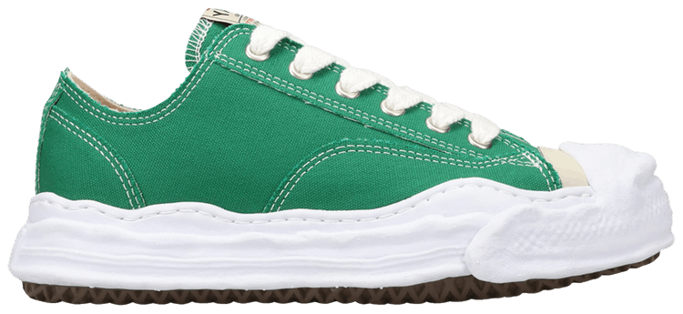 Maison Mihara Yasuhiro Hank OG Sole Canvas Low Clear Green