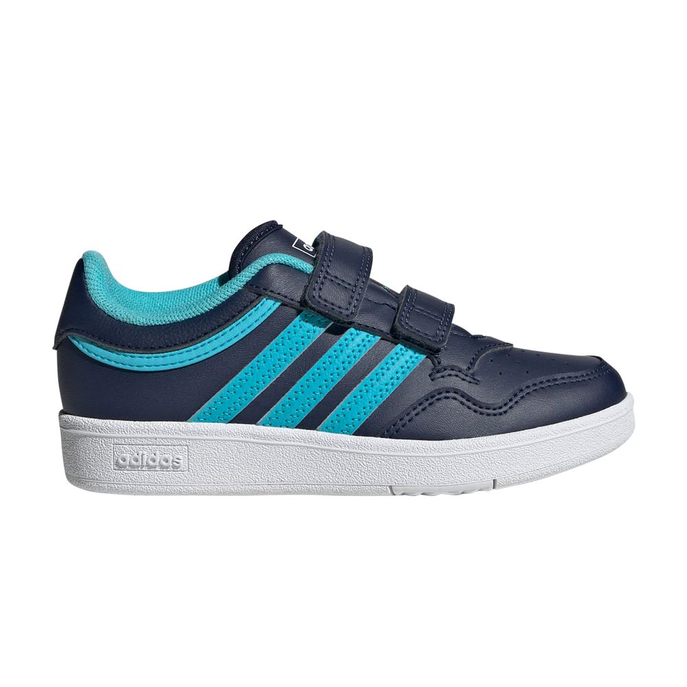 Pre-owned Adidas Originals Adidas Hoops 4.0 C 'night Indigo Lucid Cyan' | Blue | Kid's Size 3
