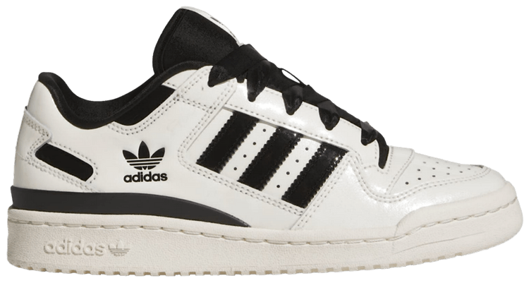 Adidas Wmns Forum Low CL Off White Black Patent