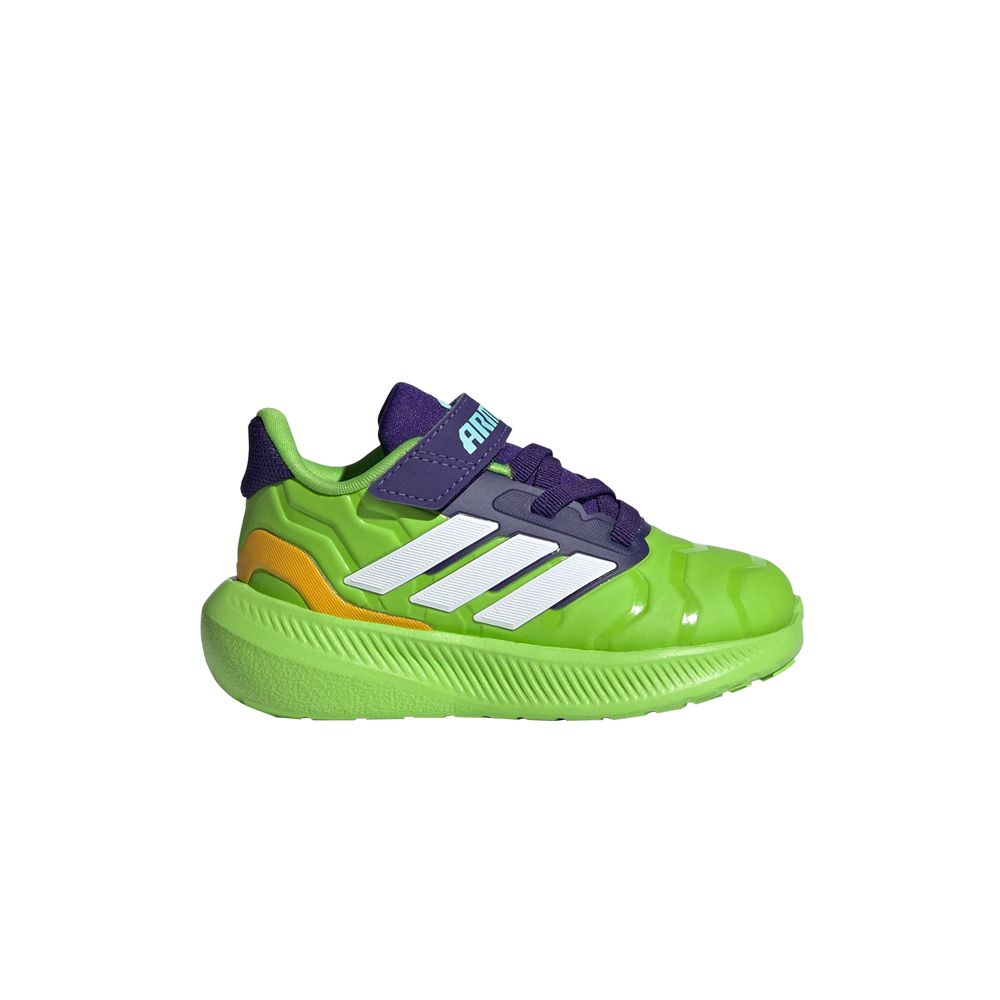 Pre-owned Adidas Originals Adidas Marvel X Runfalcon 5 I 'iron Hulk' | Green | Infant Size 10