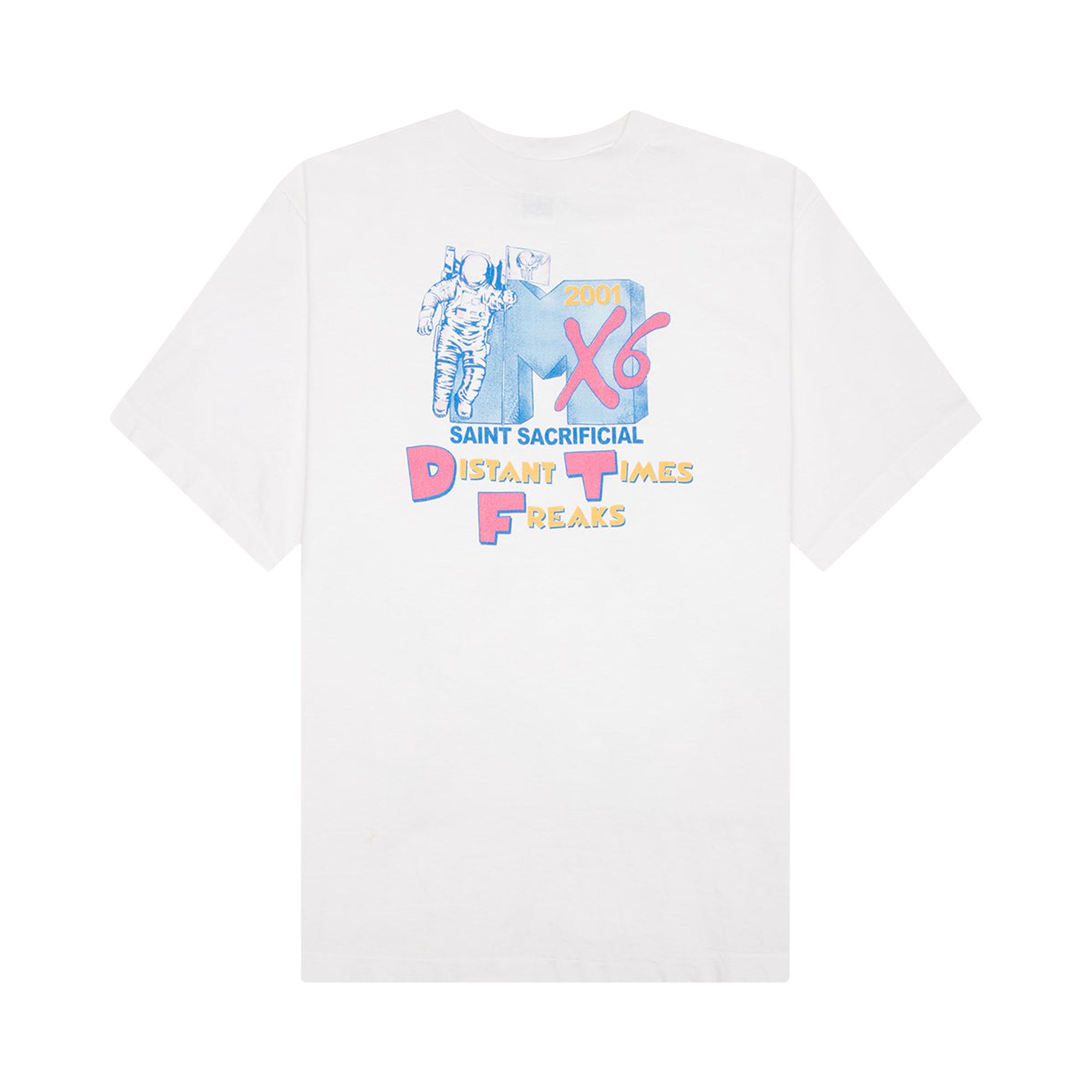 Pre-owned Saint Mxxxxxx Astro Tee 'white' | Men's Size M