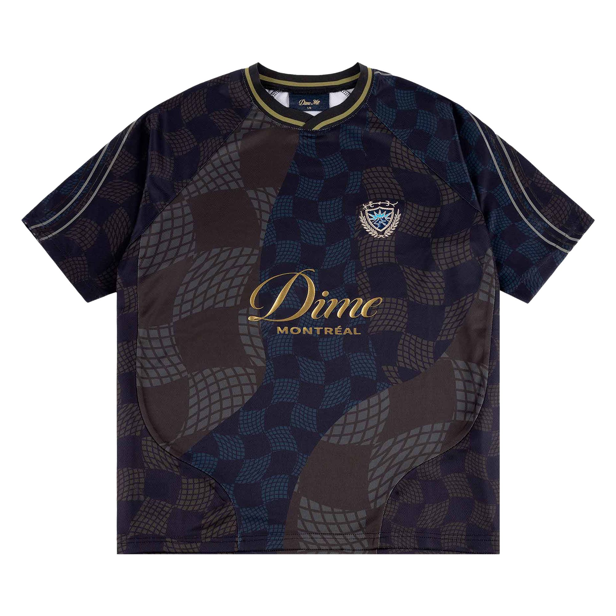 Pre-owned Dime Checkered Home Jersey 'black' | Men's Size M