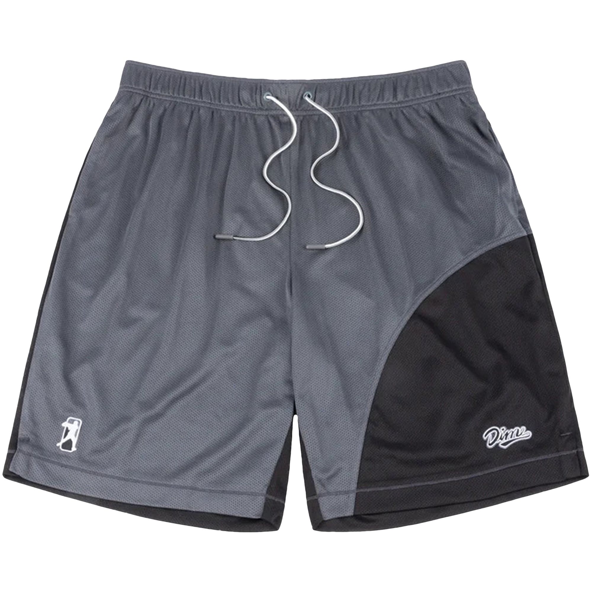 Pre-owned Dime Tantrum Mesh Shorts 'grey/black' | Men's Size S In Gray
