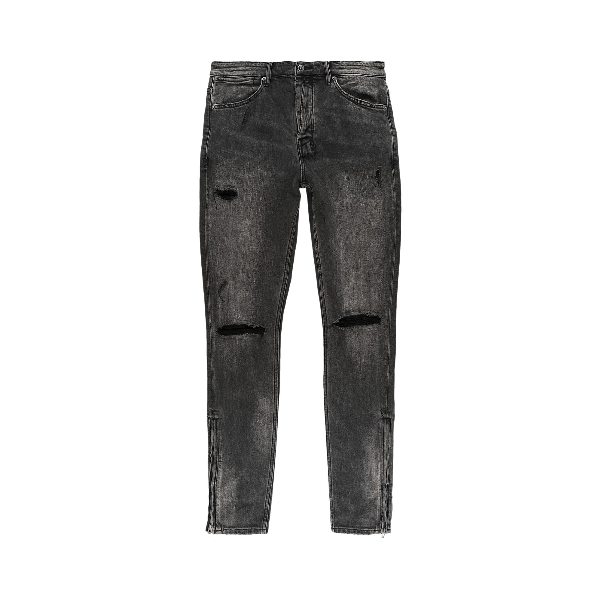 Pre-owned Ksubi Van Winkle Slim Jeans 'torqued Chamber Black' | Men's Size 29