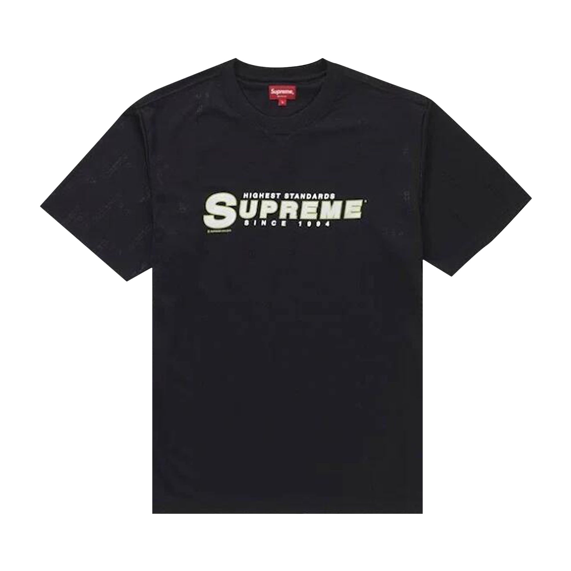 Pre-owned Supreme Highest Standard Athletic Short-sleeve Top 'black' | Men's Size L