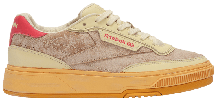 Reebok Club C LTD Worn Out Red