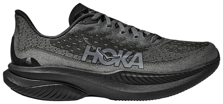 HOKA Mach 6 Wide Black Outer Orbit