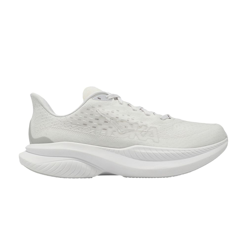 HOKA Mach 6 Wide 'Triple White' | Men's Size 11 - 1147833-WWH