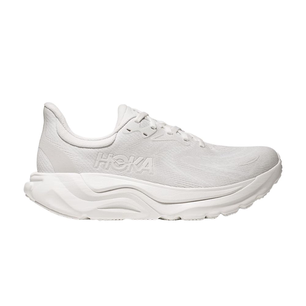 Pre-owned Hoka Wmns Arahi 8 Wide 'triple White' | Women's Size 6.5