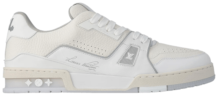 Louis Vuitton Trainer White Monochrome