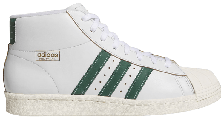adidas Pro Model 80 ADV Crystal White Collegiate Green