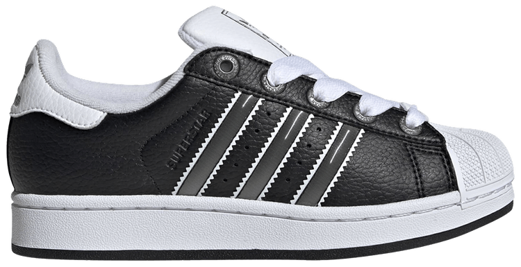 adidas gazelle silver green womens Adidas Originals SUPERSTAR II W Superstar 2 JS1340 black black women m main image 0