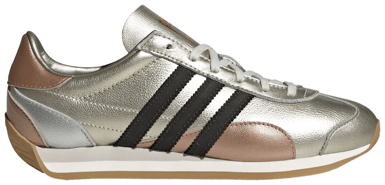 Adidas Wmns Country OG Silver Gold Metallic