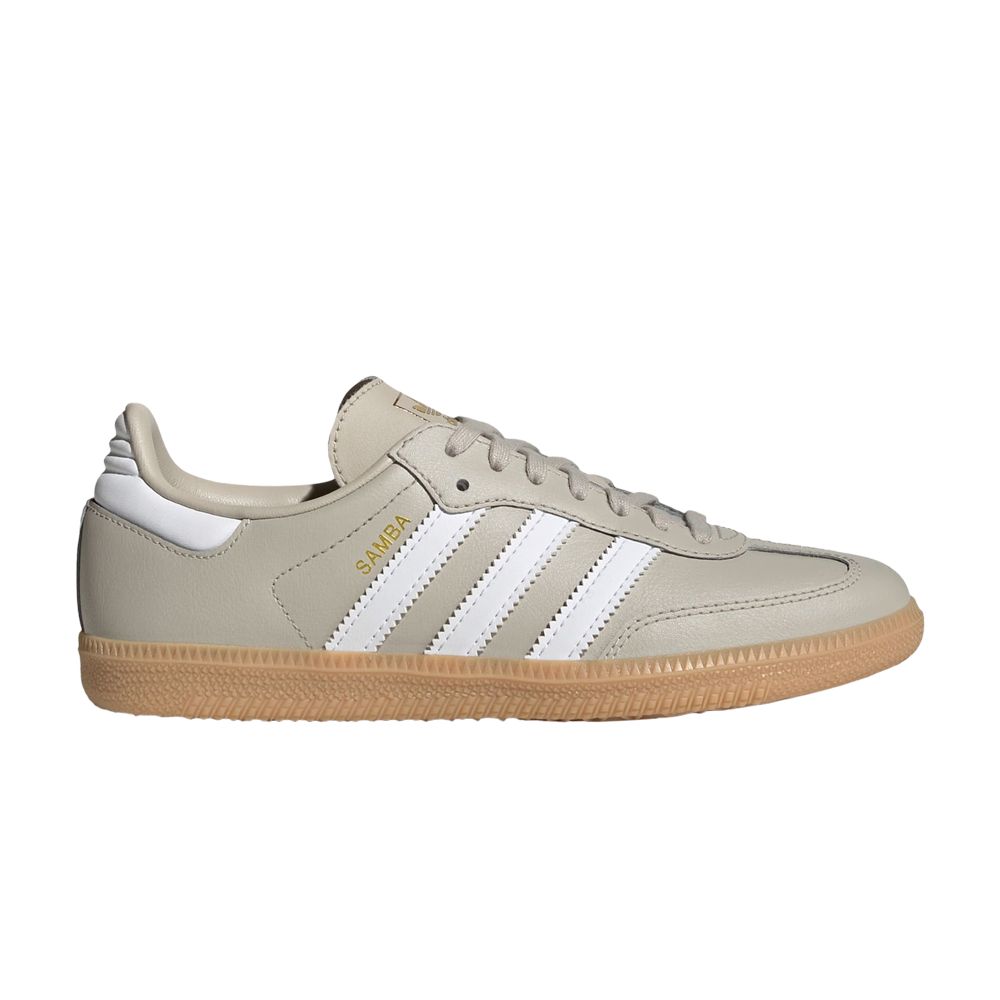 Pre-owned Adidas Originals Adidas Samba Og J 'fourth Of July Pack - Beige' | Grey | Kid's Size 6 In Gray
