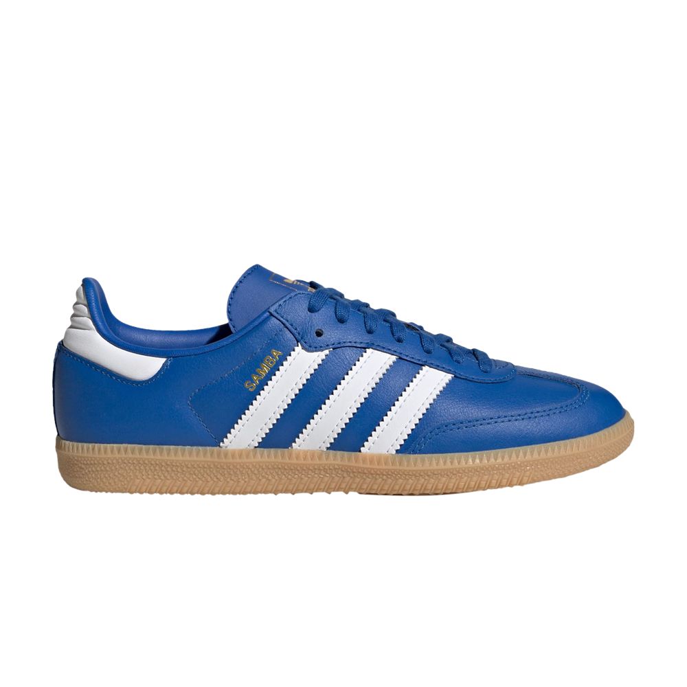 Pre-owned Adidas Originals Adidas Samba Og J 'fourth Of July Pack - Blue' | Kid's Size 4