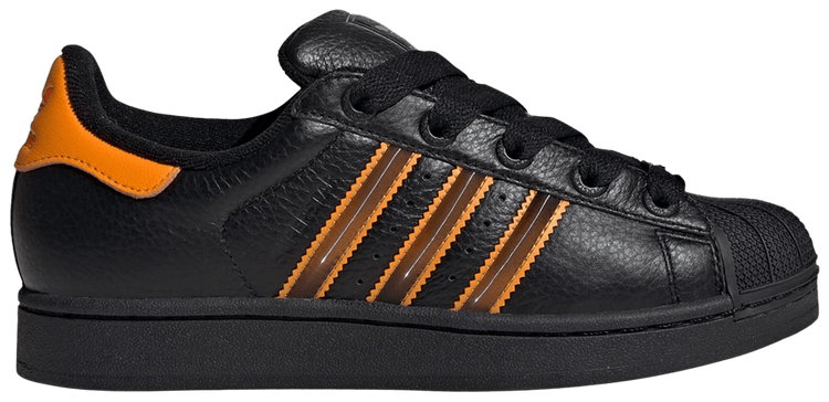 adidas Wmns Superstar 2 Black Crew Orange