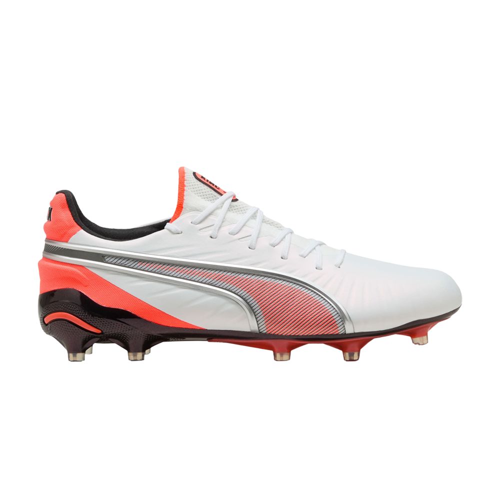 Puma King Ultimate FG AG 'Untamed Pack' | White | Men's Size 4 - 108821-01
