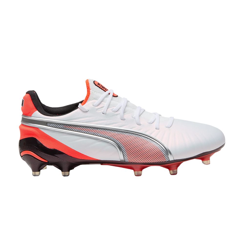 Pre-owned Puma Wmns King Ultimate Fg Ag 'untamed Pack' | White | Women's Size 9.5