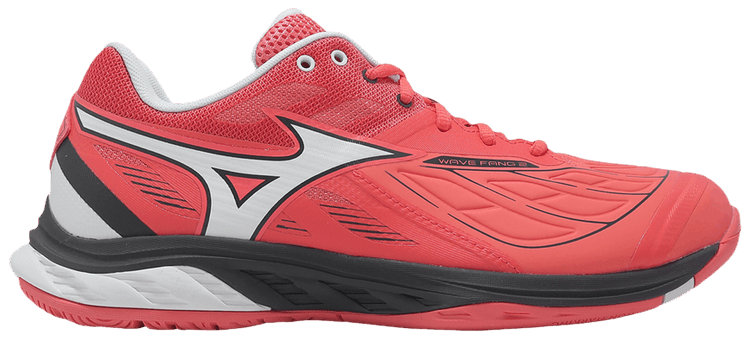 Mizuno Wave Fang 2 Wide Coral Red