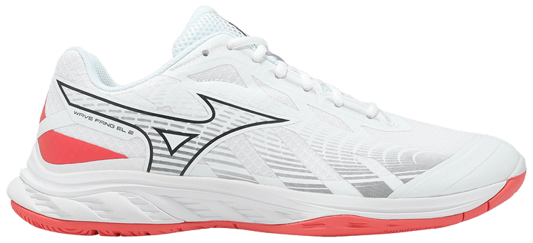 Mizuno Wave Fang EL 2 Wide White Coral Red